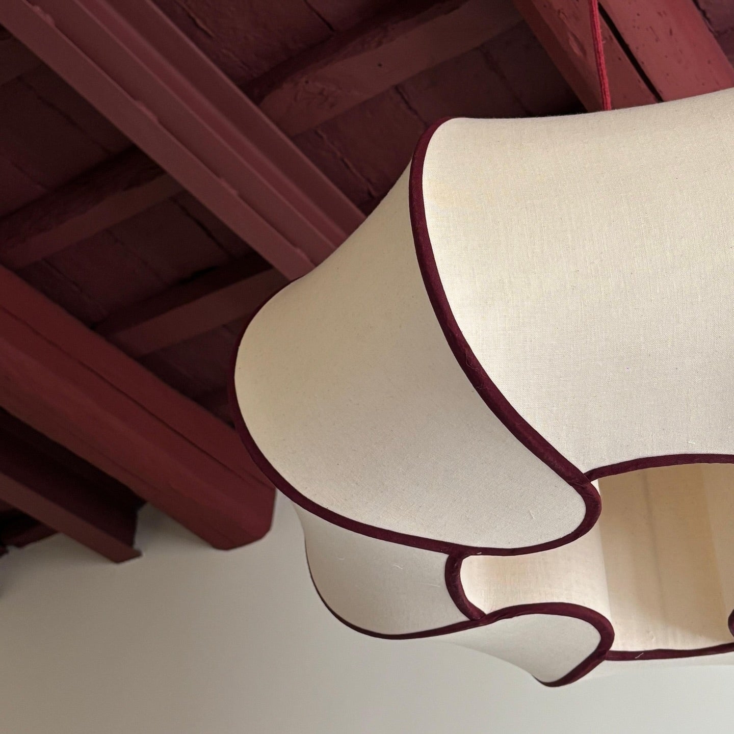 Handcrafted Fabric Pendant Lampshade