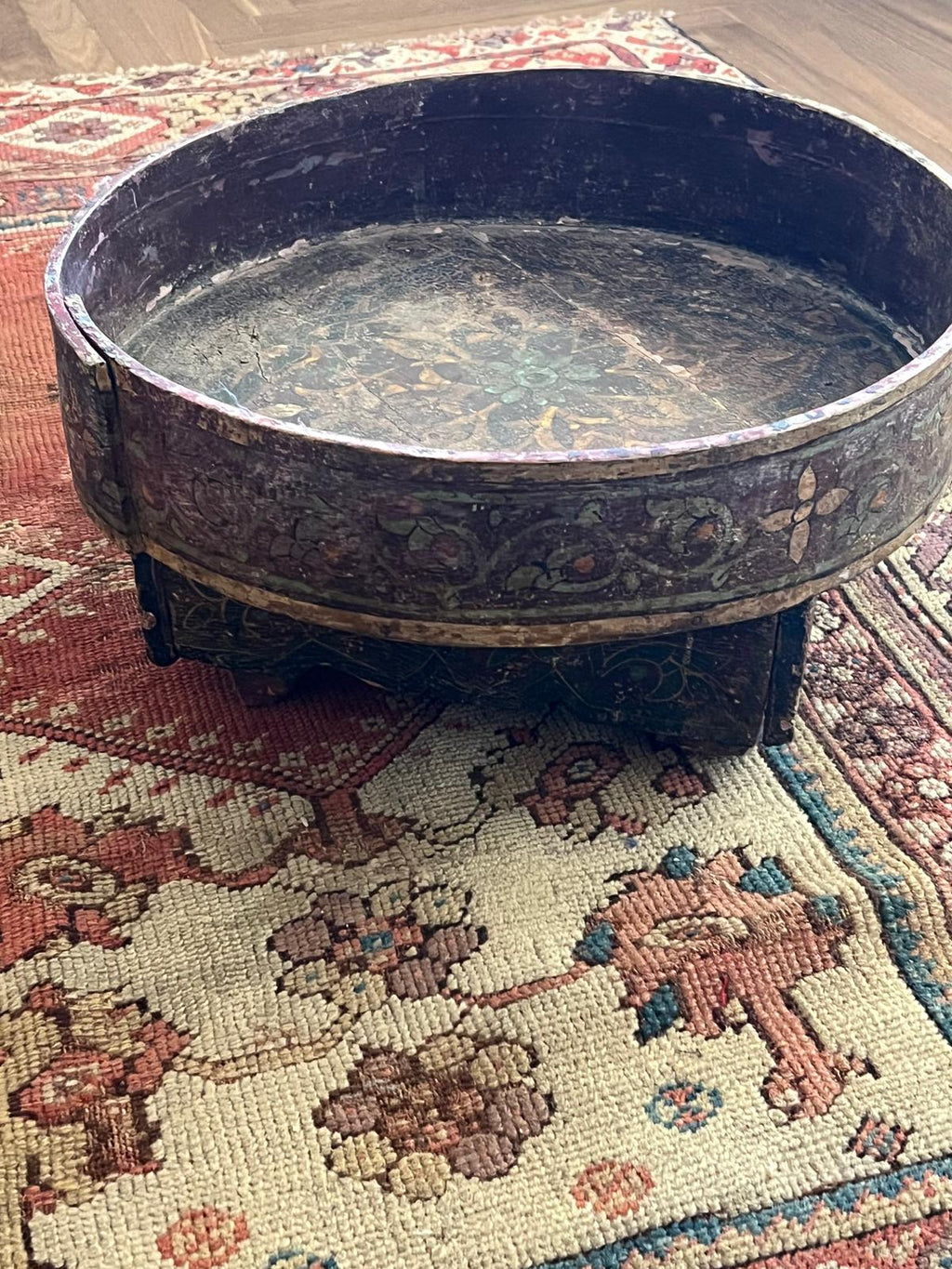 Decorated Indian vessel