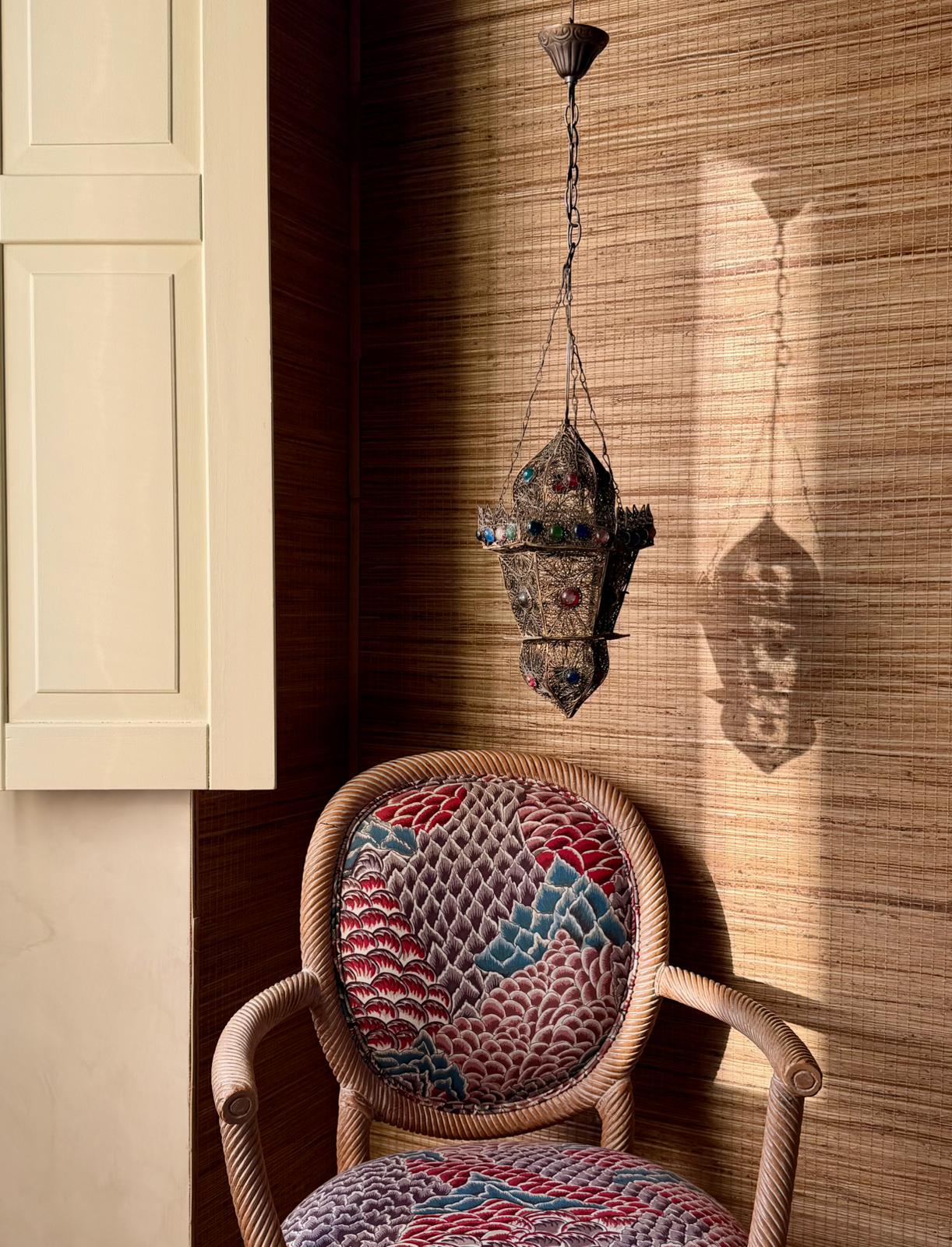 Moroccan Jewel Hanging Lantern